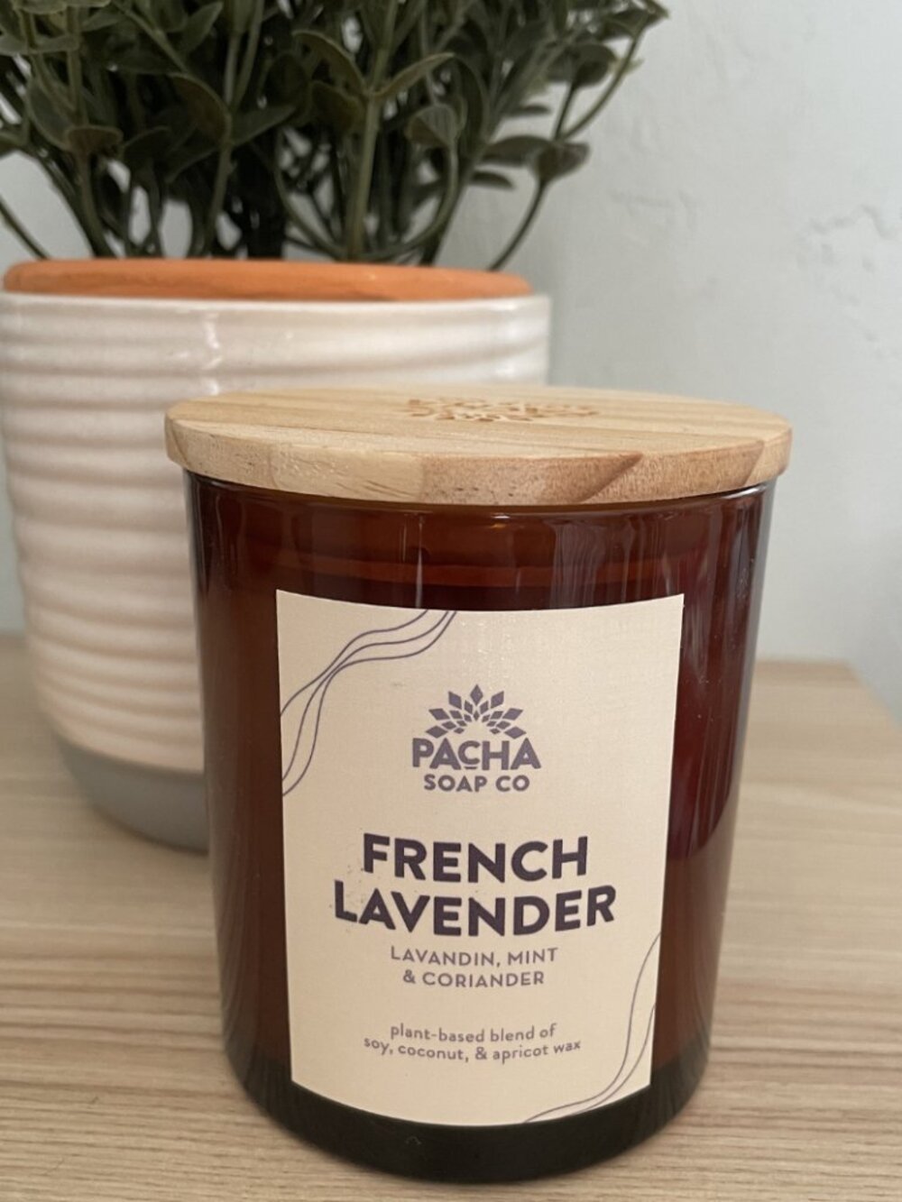 Pacha Soap Co. French Lavender Candle